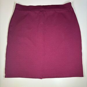 Charlotte Russe Dark Red Knit Pencil Skirt Women’s Size XL